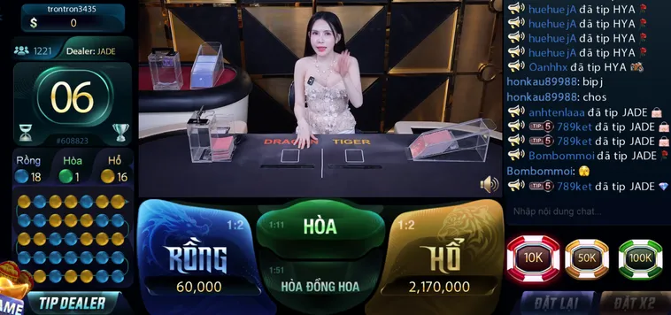Chinh Phục Dragon Tiger Tại 789Club Nhận Thưởng Cực Lớn Mỗi Ngày