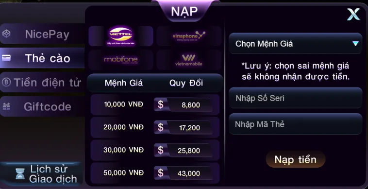 Hướng Dẫn Nạp Tiền 789Club An Toàn Và Nhận Khuyến Mãi Lớn 2026